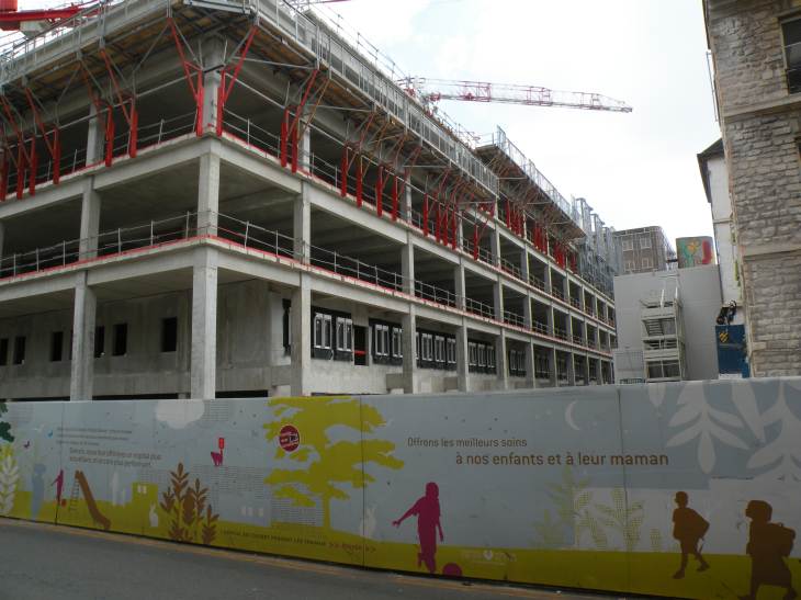  chantier de l'hôpital Necker